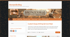 Desktop Screenshot of bronzevilleblog.com